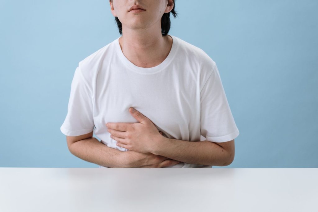 Patient with abdominal wall pain at Alpha Hospital Group