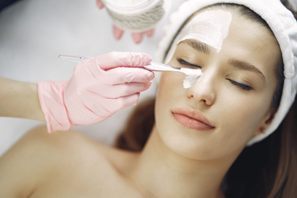 Chemical peel facial treatment at Alpha Hospital Group